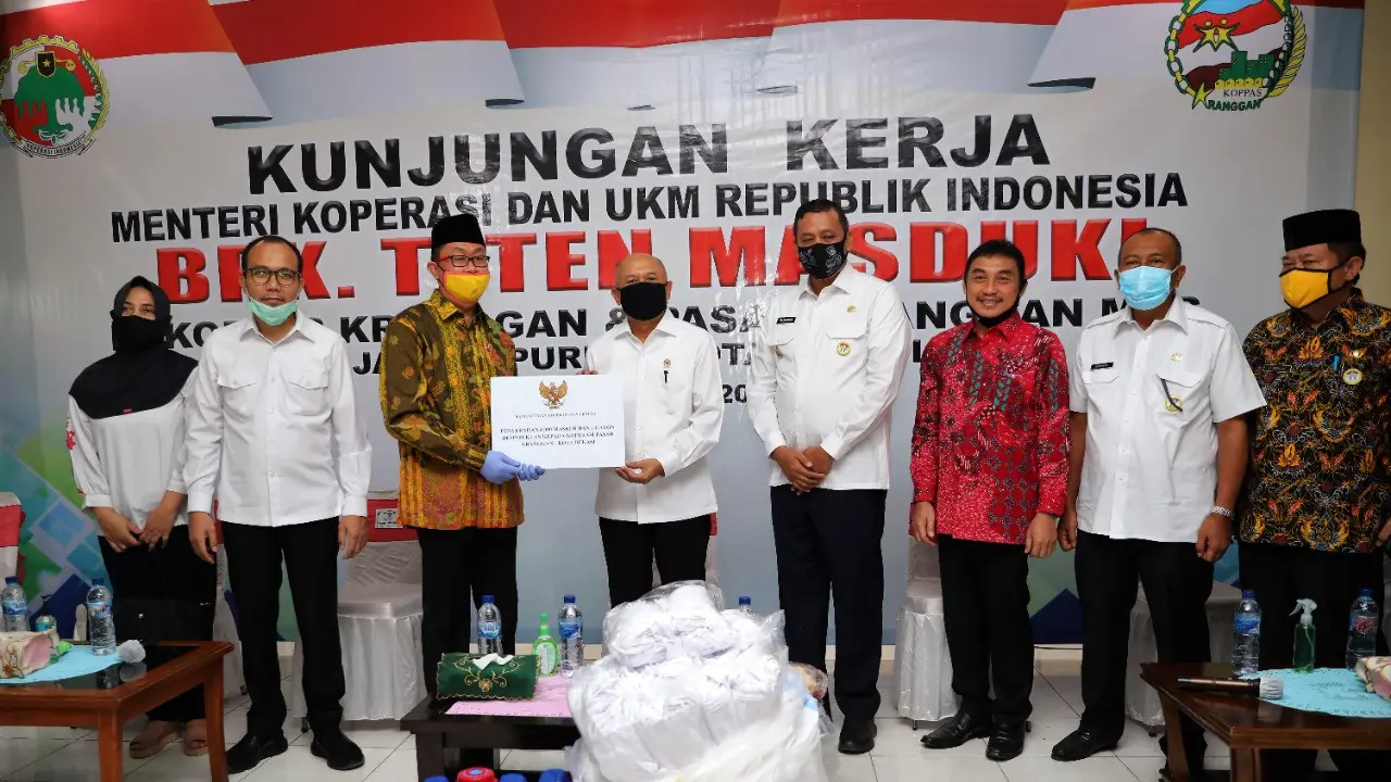 Strategi Menkop UKM Teten untuk Percepatan Pemulihan Ekonomi Sektor Koperasi