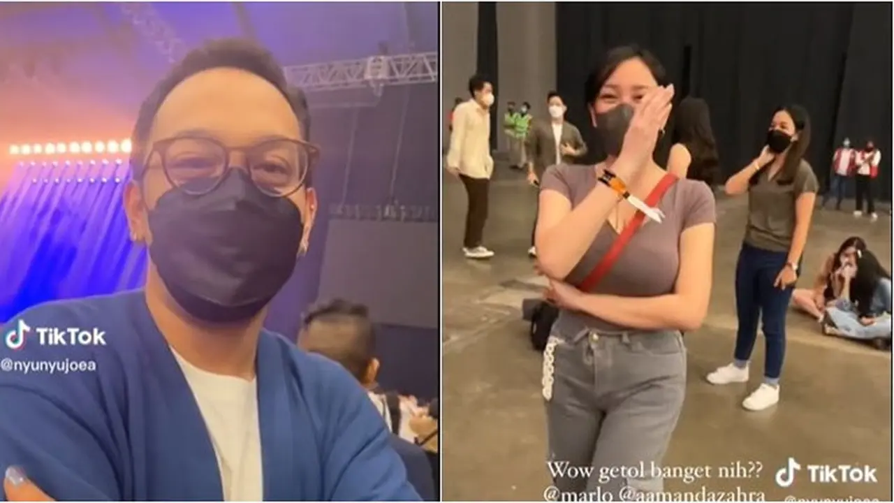 Resmi Cerai, Ini 5 Momen Amanda Zahra Terciduk Nonton Konser LANY Bareng Marlo