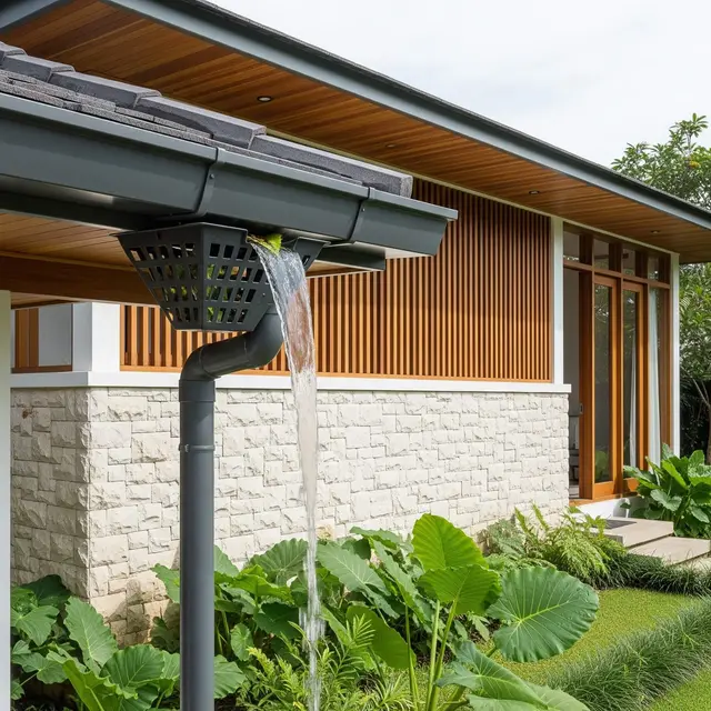 Model Atap Rumah yang Bisa Menampung Air Hujan Lebih Banyak