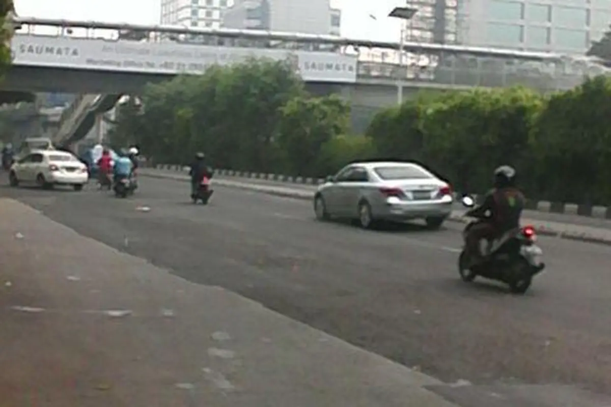 Pagi Ini Lalu Lintas Jakarta Terpantau Ramai Lancar