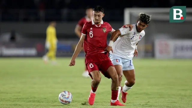 Timnas Indonesia U-23 vs Timnas Chinese Taipe Grup K Kualifikasi Piala Asia U-23 2024