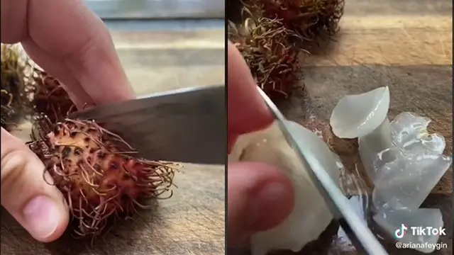 Wanita Ini Buat Tutorial Cara Makan Rambutan, Bikin Netizen Gregetan