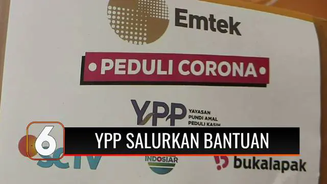 Emtek Peduli Corona melalui Yayasan Pundi Amal Peduli Kasih (YPP) SCTV-Indosiar, terus mendukung program pemerintah dalam memerangi pandemi Covid-19, yang salah satunya dengan membagikan masker.