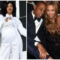 Cardi B, Jay-Z, Beyonce, dan Drake (Foto: AFP / KEVIN WINTER, AFP / Larry Busacca, AFP / Christopher Polk)