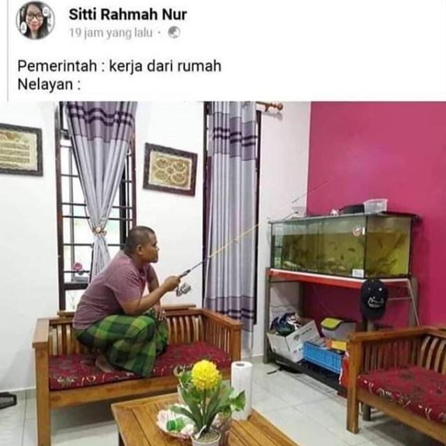 Top 3 Meme Kocak Gambarkan Profesi Tertentu Kalau Work From Home
