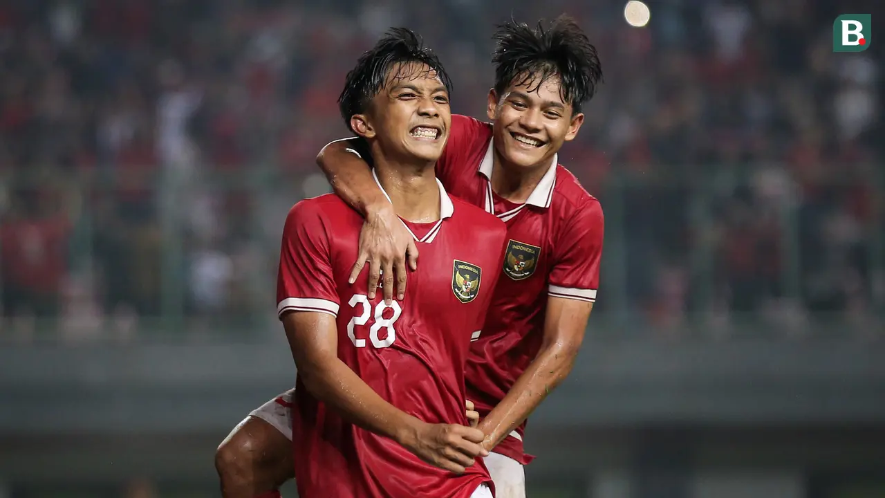 Foto: Parade Gol dan Selebrasi Rabbani Tasnim Saat Cetak Hattrick untuk Timnas Indonesia U-19 di Ajang Piala AFF U-19 2022