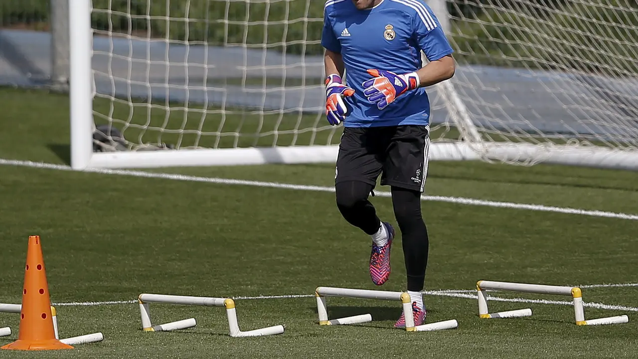 Latihan Terakhir Pemain Real Madrid Jelang Hadapi Atletico Madrid 