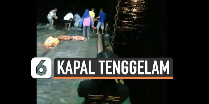 VIDEO: Panik, Detik-Detik Penyelamatan Penumpang Saat Kapal KMP Yunice Tenggelam