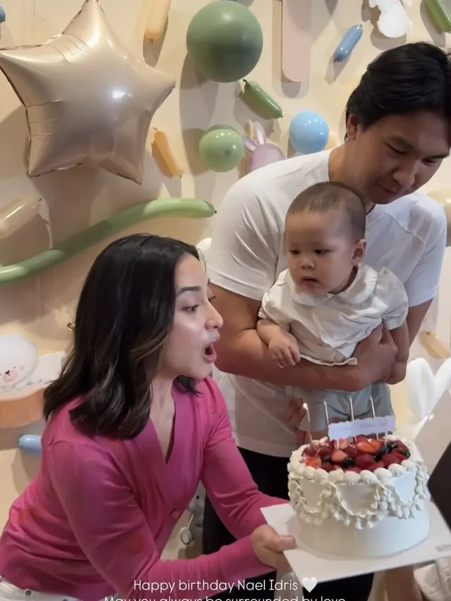 Nikita Willy Rayakan Ulang Tahun Pertama Anak-2. [ @nonawilly16]
