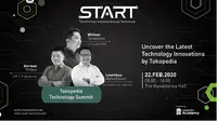 Start adalah konferensi teknologi pertama yang dihadirkan oleh Tokopedia dan diselenggarakan 22 Februari 2020 di The Kasablanka, Jakarta.