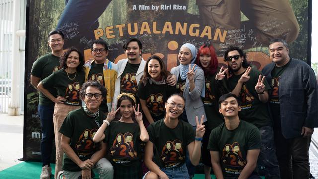 Konferensi Pers Peluncuran Trailer dan Poster Film Petualangan Sherina 2.