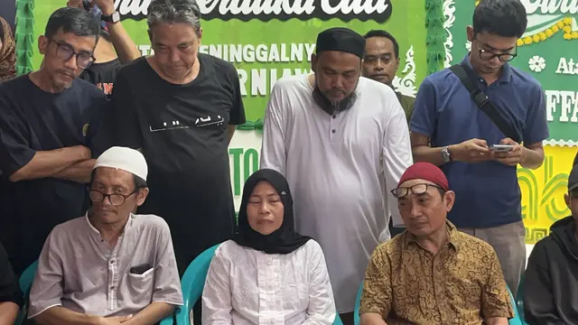 Zulkifli, ayah dari Affan Kurniawan pengemudi ojek online (ojol) yang tewas setelah dilindas kendaraan taktis Brimob