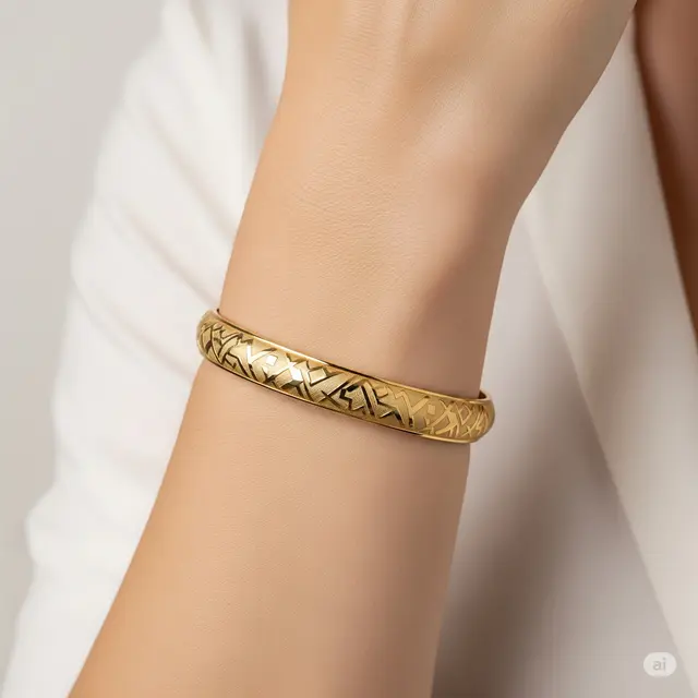Model Gelang Emas 3 Gram Kekinian 2025.