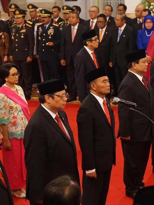 Pelantikan Menteri Kabinet Indonesia Maju