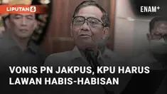 Menko Polhukam Mahfud Md angkat bicara dengan putusan Pengadilan Negeri Jakarta Pusat. Menurutnya, penundaan Pemilu 2024 tidak masuk akal karena dijatuhkan oleh peradilan umum. Mahfud meminta kepada KPU untuk melakukan banding di tingkat pengadilan t...