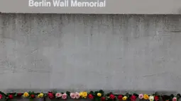 Jerman memperingati 34 tahun runtuhnya Tembok Berlin. (Odd ANDERSEN/AFP)