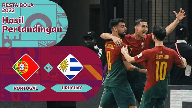 Berita video motion grafis Piala Dunia 2022, pertandingan antara Portugal melawan Uruguay pada laga kedua Grup H Piala Dunia 2022, Selasa (29/11/2022) dini hari WIB.
