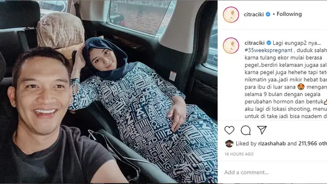 Citra Kirana (Foto: Instagram/@citraciki)