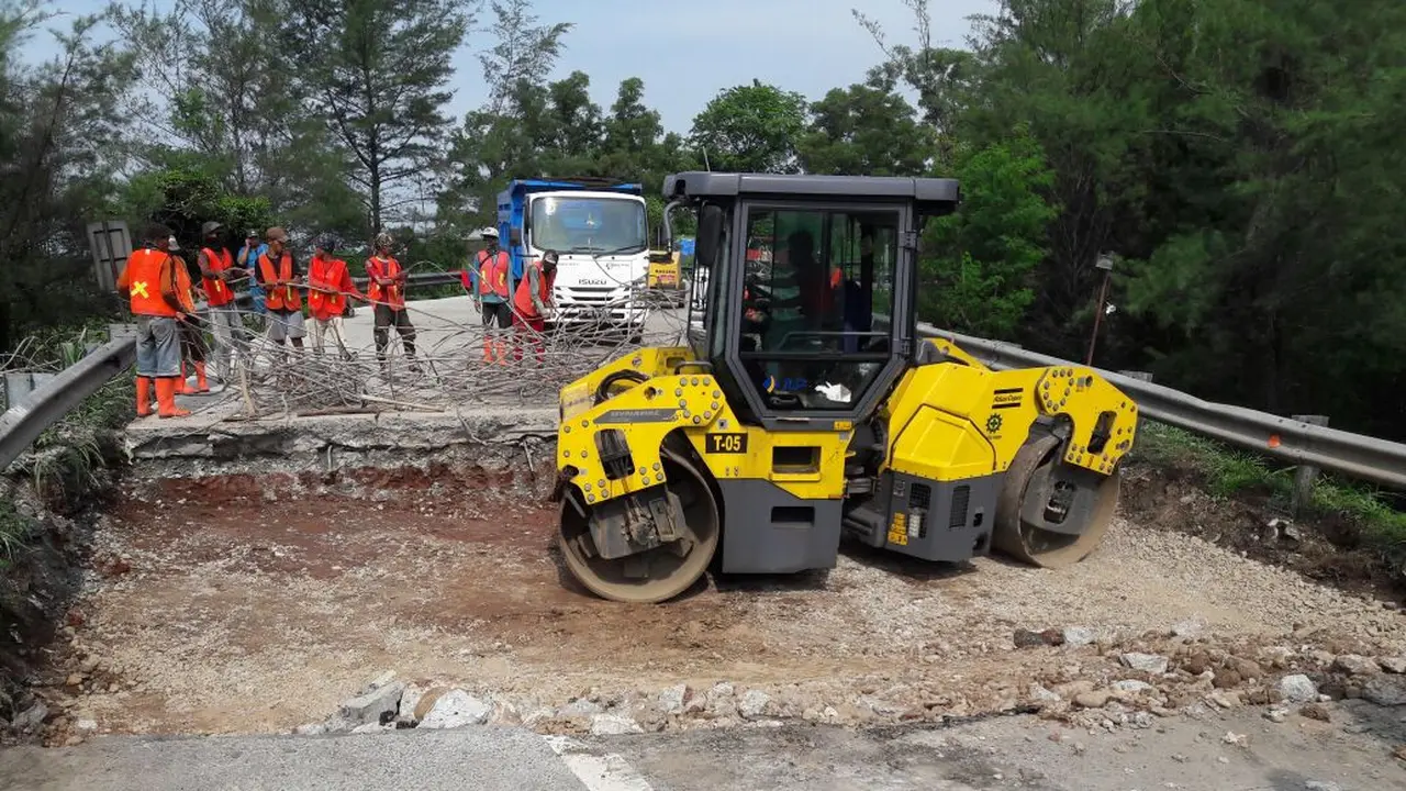 Gerbang tol Karawang Barat 2 Ditutup Sementara (foto/ Ilyas I.P)