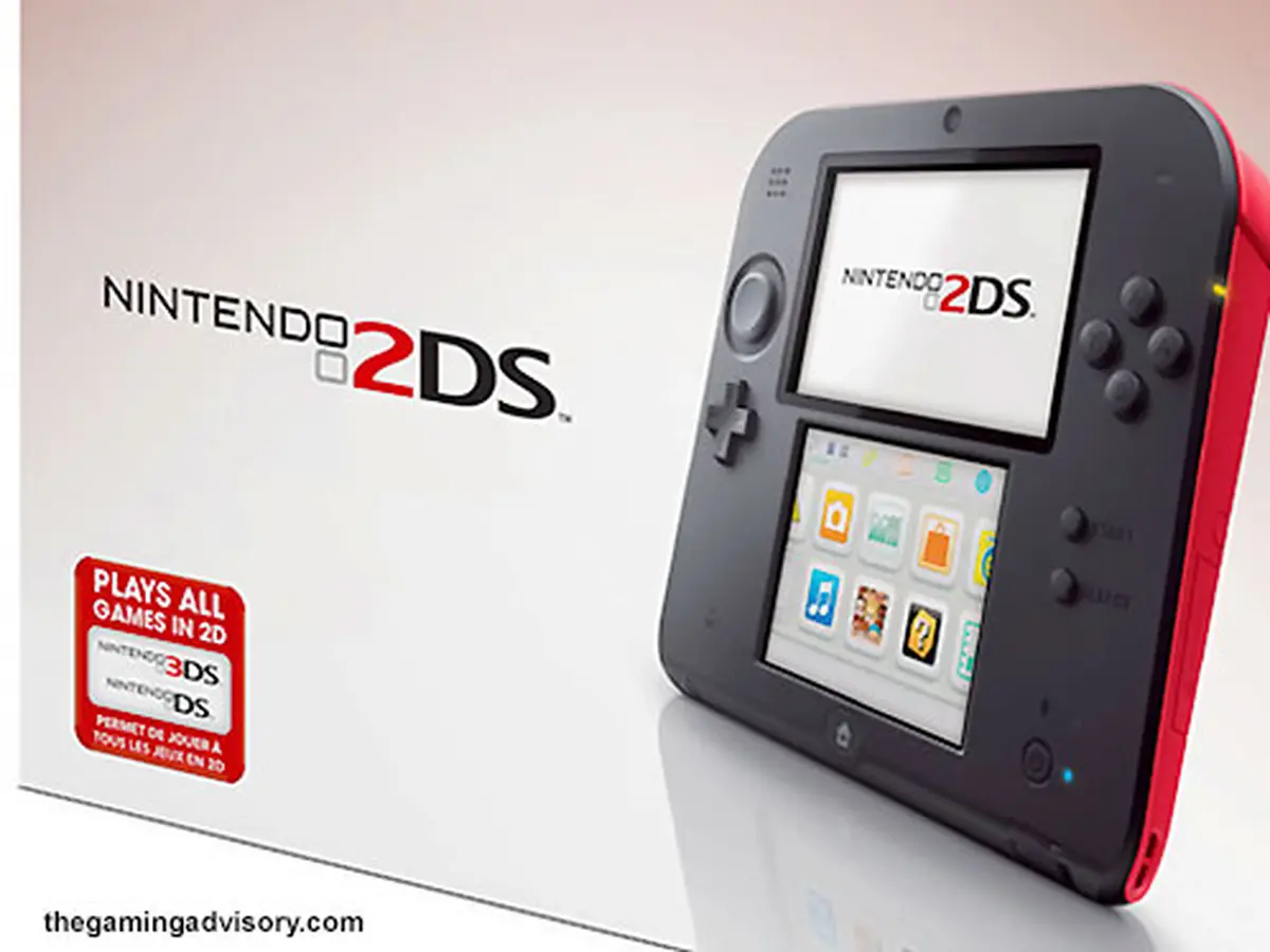 Nintendo Rilis Konsol Genggam 2DS Bisa Untuk Game 3DS Tanpa 3D
