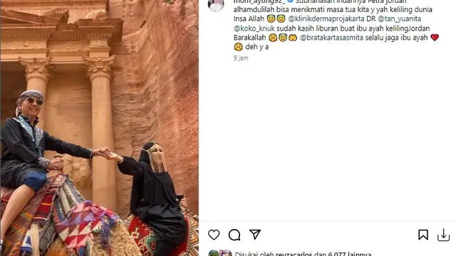 Ibunda Ayu Ting Ting (Foto: Instagram/@mom_ayting92_)