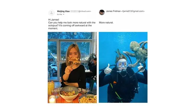 6 Editan Foto Ala James Fridman ke Cewek Ini Bikin Tepuk Jidat, Kocak