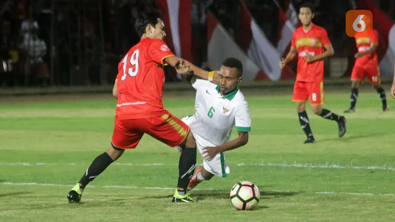 Persiba Bantul vs Timnas Indonesia U-19