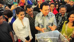 Ada empat kategori desain souvenir ini yakni, umum dan profesional, mahasiswa, UKM Binaan dan desain batik betawi (Liputan6.com/Faial Fanani).