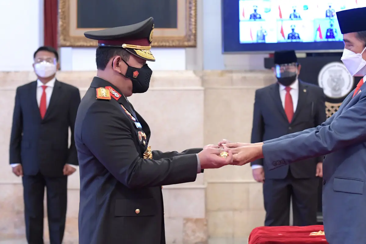 Pelantikan Listyo Sigit Prabowo