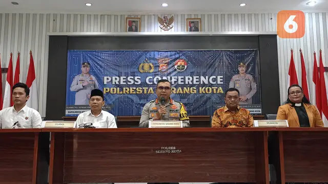 Pertemuan Kapolresta Serkot dengan FKUB Banten. (Jumat, 22/2024). (Yandhi Deslatama/Liputan6.com)