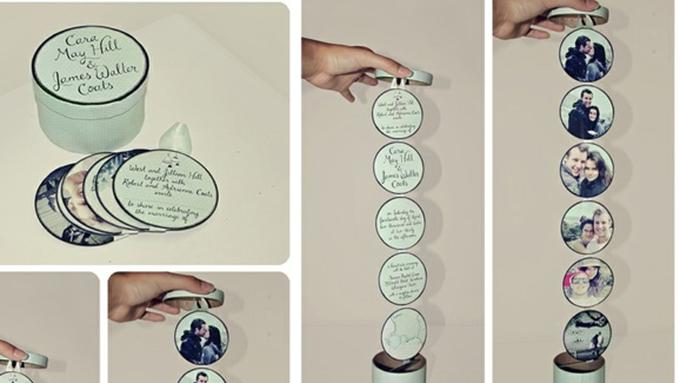 Undangan Unik Pernikahan Menggunakan Gulungan Film Kamera