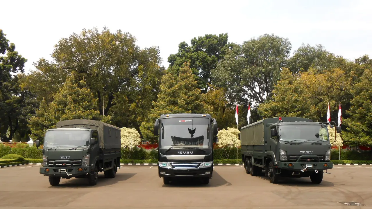 Tiga Unit Isuzu untuk Kementerian Pertahanan