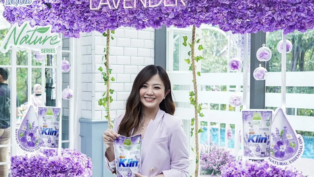 Cerita Franda yang Tetap Happy Saat Mengurus Rumah Tangga, SoKlin Liquid Nature Series Provence Lavender Jadi Rahasianya