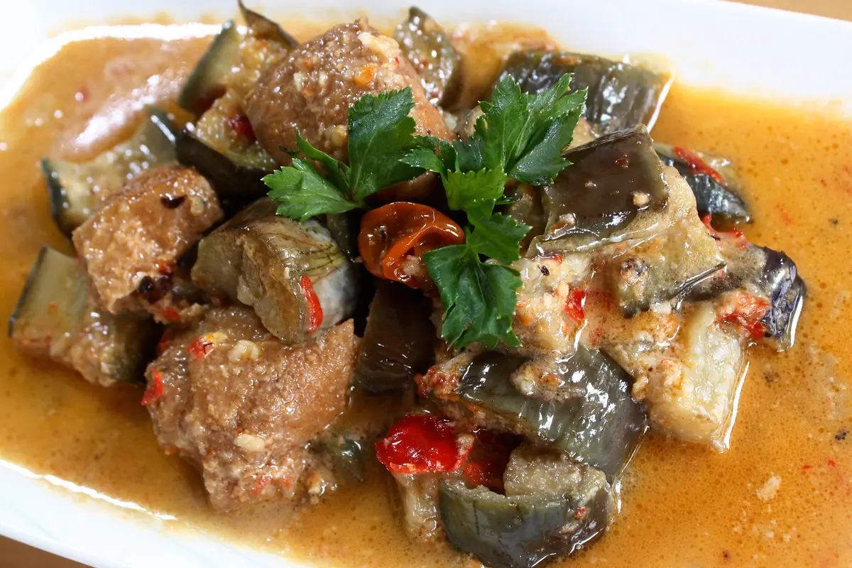 Pecel terong