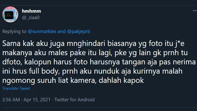 7 Cuitan Netizen Difoto Waktu Terima Paket Ini Geleng Kepala