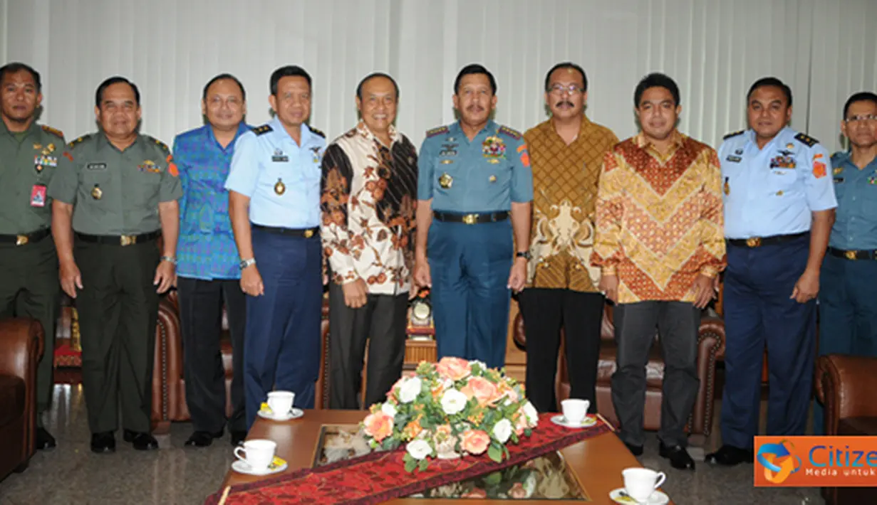 Citizen6, Cilangkap: Kunjungan ini dalam rangka silaturahmi dan rencana pelaksanaan Hari Raya Nyepi yang akan diselenggarakan di Mabes TNI Cilangkap. (Pengirim: Badarudin Bakri)