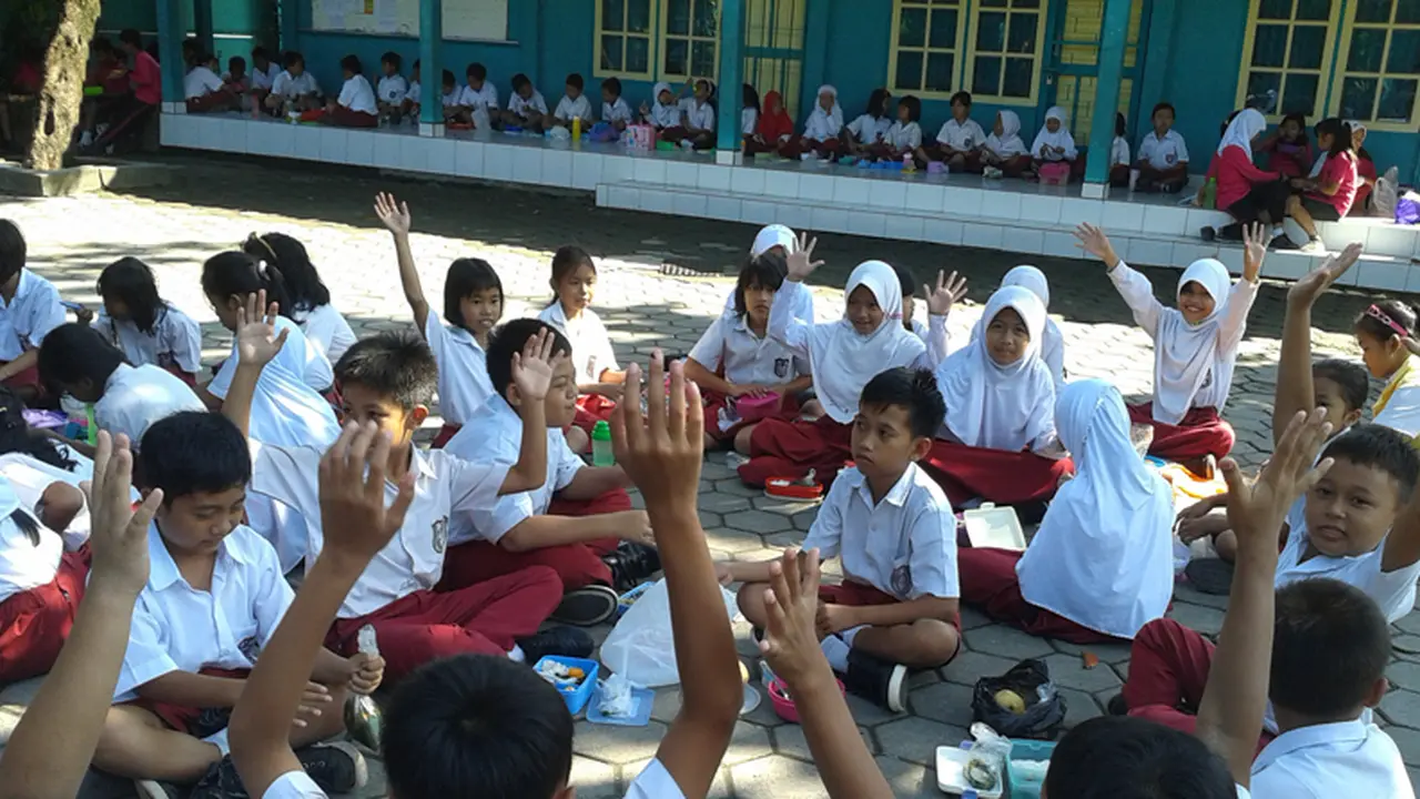 Makan Sehat ala SDSN 3 Sedayu Bantul