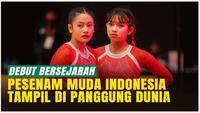 Debut Bersejarah! Alarice & Salsabilla Harumkan Indonesia di Kejuaraan Dunia Gimnastik 2025