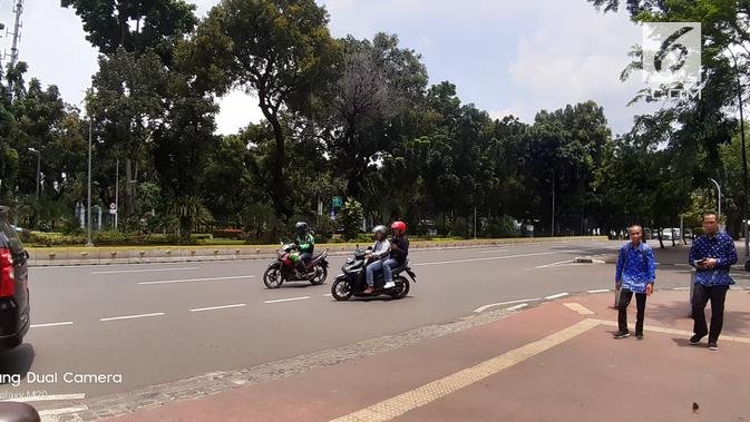 Hasil kamera Galaxy M20 menggunakan lensa wide angle (Liputan6.com/ Agustin Setyo W)