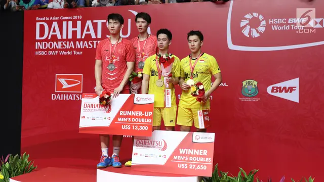 Kevin Sanjaya Sukamuljo dan Marcus Fernaldi Gideon