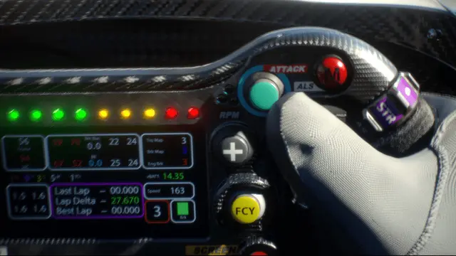 Tombol Attack Mode di Mobil Formula E