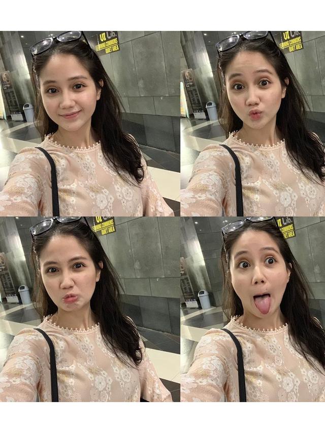 Potret Terbaru Jessica Anastasya Pemeran  Eneng dan Kaos  