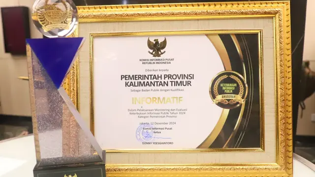 Keberlanjutan Transparansi, Kalimantan Timur Pertahankan Status 'Informatif' Lima Tahun Beruntun