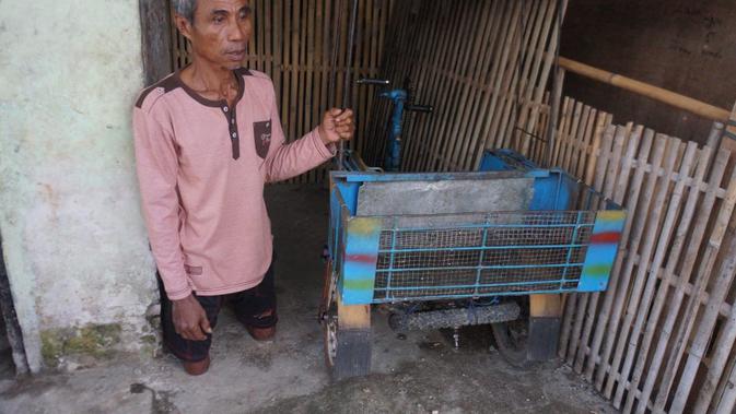 Beni dari Gorontalo adalah inspirasi untuk terus berusaha dengan kondisi terbatas (Liputan6.com / Arfandi ibrahim)
