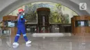 Area Loket dan pintu masuk Keong Mas di Taman Mini Indonesia Indah (TMII), Jakarta, Rabu (28/9/2022). Revitalisasi ini dIharapkan rampung Oktober 2022 karena akan menjadi salah satu lokasi KTT G20. (Liputan6.com/Herman Zakharia)