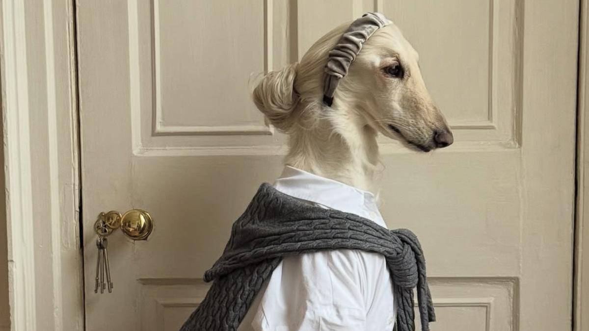 Samantha Anjing Ras Afghan Hound yang Kini Jadi Ikon Fashion Paling Glamor di Dunia hingga Berkolaborasi dengan Brand Luxury