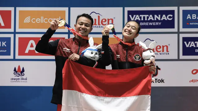 Rehan Naufal Kusharjanto/Lisa Ayu Kusumawati - SEA Games 2023 - Bulu Tangkis