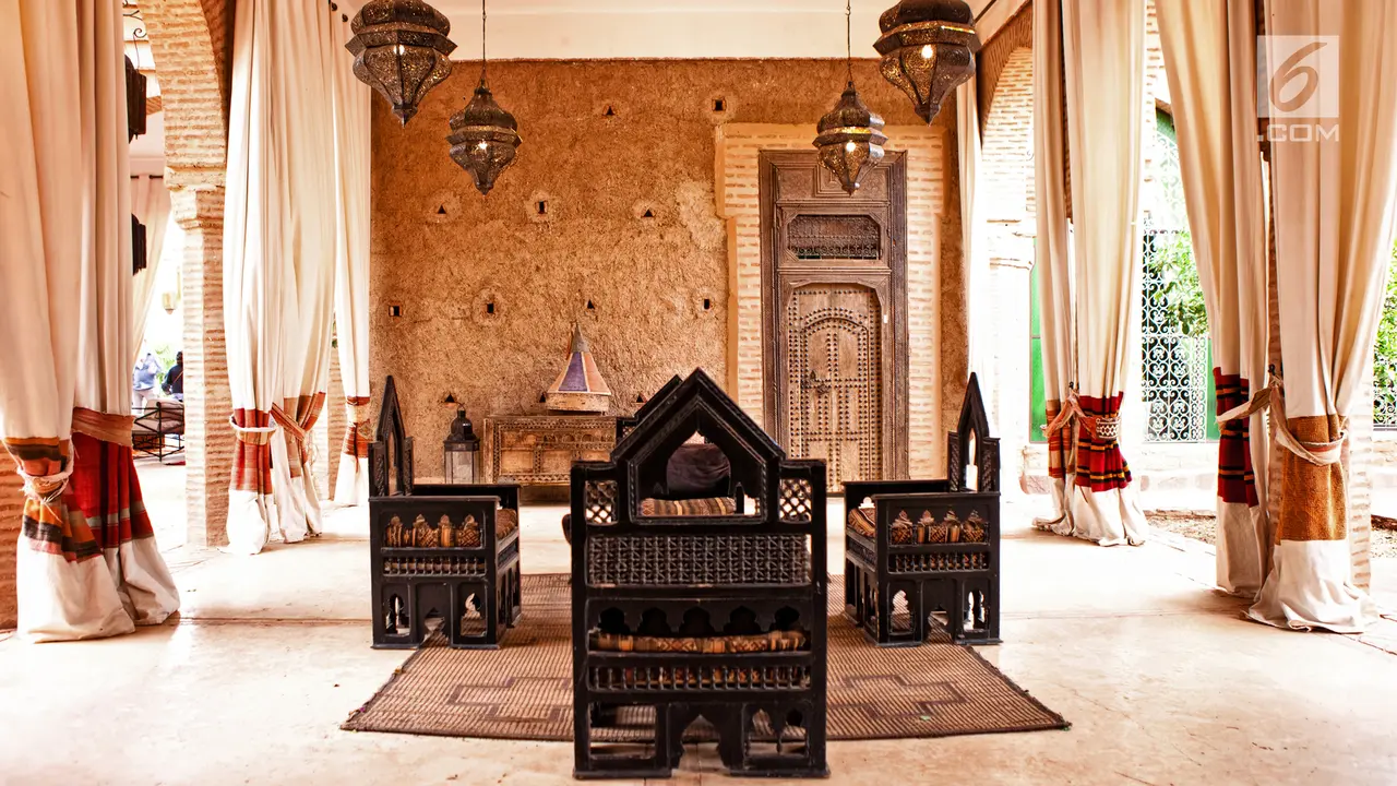 Ilustrasi Rumah bertema Arab