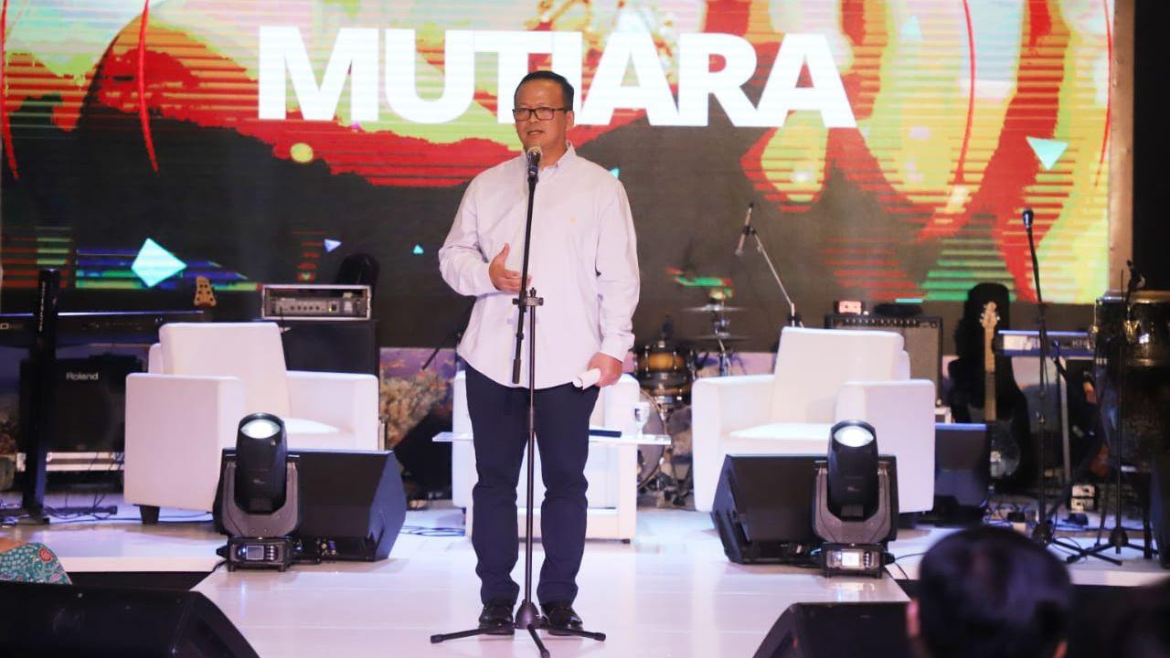 Hari ketiga gelaran Indonesia Pearl Festival (IPF) ke-8 Tahun 2019 dihadiri Menteri Kelautan dan Perikanan, Edhy Prabowo. (Dok KKP)