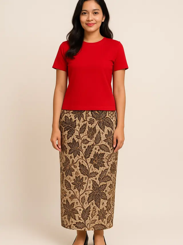 Atasan Merah Cocok dengan Bawahan Warna Apa untuk Acara 17 Agustus